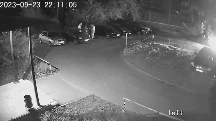 Камера наблюдения. Драка 23.09.23