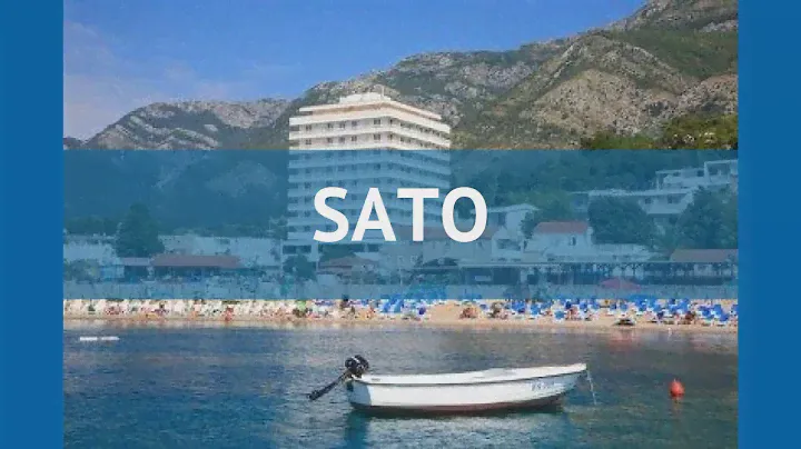 SATO 4* Черногория Бар обзор – отель САТО 4* Бар видео обзор