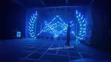 Световое шоу 3-A, CC wash, 241120, Bee Eye 24x60w, Moving Led Bar 10x60w Zoom